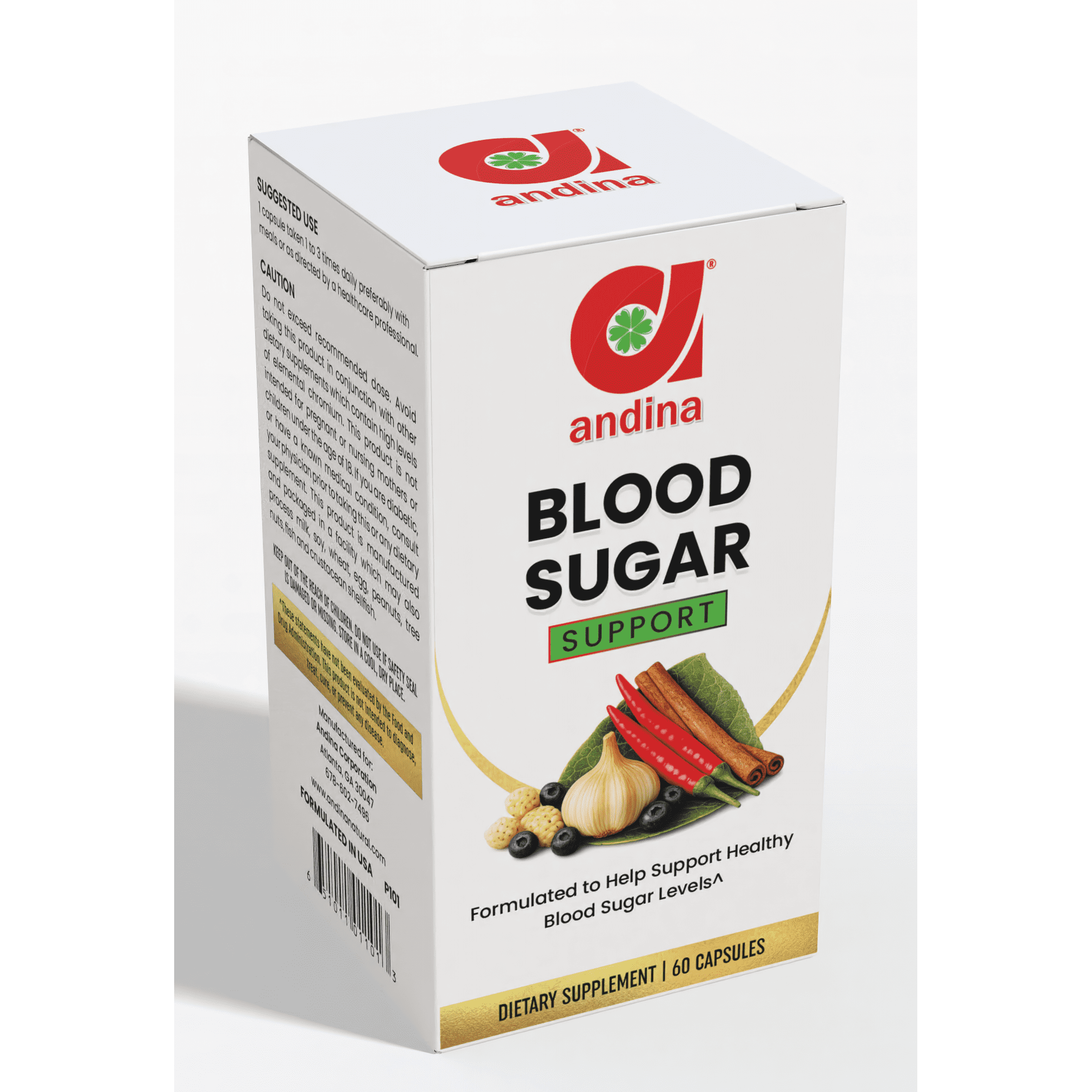 Blood Sugar Support Supports Healthy Glucose Levels 60 Capsules