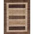 thumbnail image 1 of Ahgly Company Indoor Rectangle Abstract Light Copper Gold Abstract Area Rugs, 8' x 12', 1 of 6