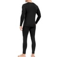 thumbnail image 6 of wirarpa Men's Lightweight Thermal Underwear Set, Cotton Warm Long Johns Base Layer for Cold Weather & Outdoor Black S-2XL, 6 of 8