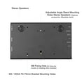 thumbnail image 3 of TFixol 7 Inch Screen Portable Monitor 1024*600 Resolution IPS Panel LCD Capacitive Monitoring Display with Speakers, 3 of 7