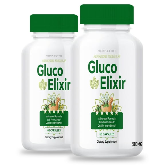 (2 pack ) Gluco Exlir Capsules - Gluco Elixir Capsules