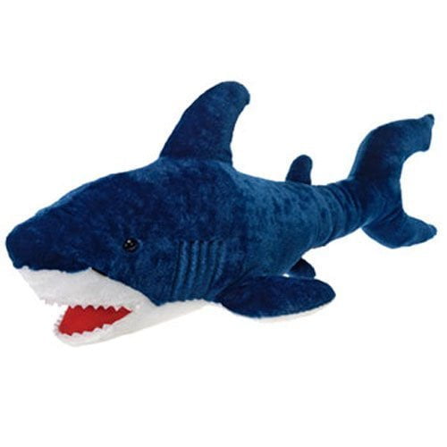 large shark stuffed animal