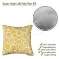 thumbnail image 4 of Majestic Home Goods Pillow 24x24 Fusion Yellow, 4 of 4