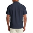 thumbnail image 7 of Maean Mens Big and Tall Shirts Short Sleeve Button down Shirt Summer Beach Tshirts with Pockets, 7 of 7