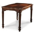 thumbnail image 2 of Windsor Court Traditional Wood Gathering Table - Vintage Brown Fruitwood, 2 of 7