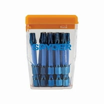 Spyder 19076 T25 1/4-in x 2-in Torx Impact Driver Bit 15 Piece