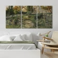 thumbnail image 3 of FCCUYE - 3 Piece Canvas Wall Art - Landscape with Purple Milky Way. Night Sky with Stars and Hills at Summer. - Modern Home Art Stretched and Framed Ready to Hang - 16"x24"x3 Panels, 3 of 6