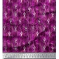 thumbnail image 1 of Soimoi Cotton Voile Fabric Texture & Sword Weapon Print Fabric by The Yard 56 Inch Wide, 1 of 1