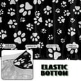 thumbnail image 5 of Xoenoiee Dog Paw Print Futon Slipcover Armless Folding Sofa Cover Stretch Elastic Couch Furniture Protector for 3 Seat Foldable Futon Sofa Bed Without Armrests, 5 of 7