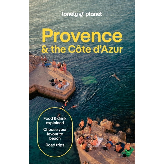 Travel Guide Lonely Planet Provence & the Cote d'Azur, (Paperback)