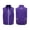 Purple, variant on Men's Outdoor Cooling Vest with 2 Built-in Fans, Air Conditioned Sleeveless Jacket with Zipper Pockets, Breathable Cooling Workwear for Hot Weather, Construction and Outdoor Activities, Big and Tall