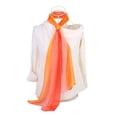 thumbnail image 6 of Holzlrgus Chiffon Wrap Scarf, Women's Long Silky Gradient Color, 6 of 6
