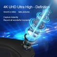 thumbnail image 4 of Gafas inteligentes MSCGLYXGS Ai con cámara Bluetooth 4K HD Video, 4 of 7