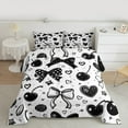 thumbnail image 2 of Castle Fairy 2-Piece Twin Size Comforter Set, Polka Dot Bow Print, 2 of 8