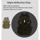 thumbnail image 5 of 25L Military Tactical Backpack for Men with MOLLE System, Luminous Strips, ACU Camo Outdoor Hiking, Camping, Hunting Daypack, 5 of 5