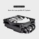 thumbnail image 3 of Enfriador de CPU FLhrweasw CPU Cooler 4 Heatpipes de contacto directo 600-2500RPM Slim Fan 12V DC, 3 of 9