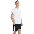 thumbnail image 4 of Purcoar Men Tracksuit 2 Piece Outfits Short Sleeve T-Shirts and Shorts Jogging Sets, 4 of 8