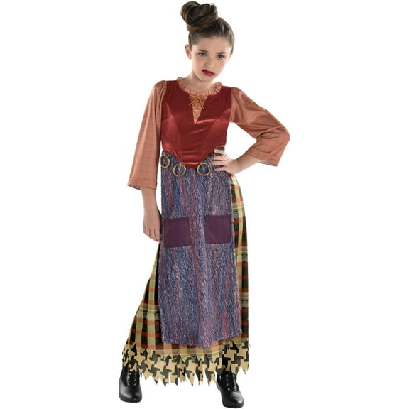 Party City Hocus Pocus: Mary Sanderson Halloween Costume for Girls Medium 8-10
