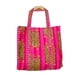 thumbnail image 2 of Bolsa acolchada de algodón reversible hecha a mano multicolor, 2 of 5