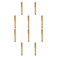 thumbnail image 3 of Injueey Bolígrafos capacitivos Bolígrafo de pantalla táctil resistente al desgaste Ligero Lápiz óptico de alta flexibilidad Útiles Oro 10Conjunto, 3 of 6