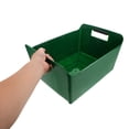thumbnail image 4 of FONDOTIN Plastic Beer Bottle Storage Bin Organizer with Lid, Beverage Bottle Holder for Home, Bar, Kitchen, 4 of 6