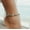 A2, variant on Shell Rustic Ocean Turtle Women's Wood Bead Anklet - Beachy Boho Jewelry