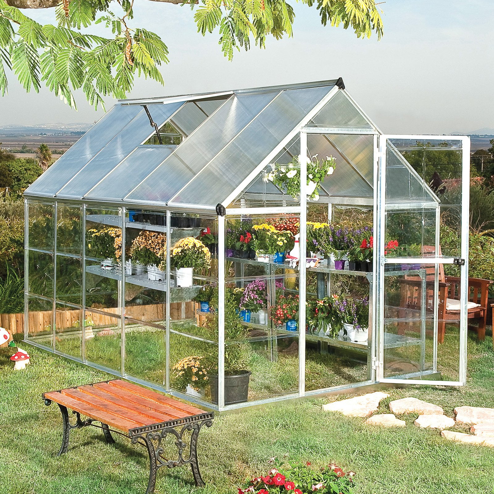 Palram Nature Hybrid Greenhouse by Poly-Tex Inc