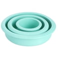 thumbnail image 1 of 3 Tier Round Cake Pan Set Silicone Samfox Cake Molds Baking Tray for Birthday Wedding Christmas Party, 1 of 7