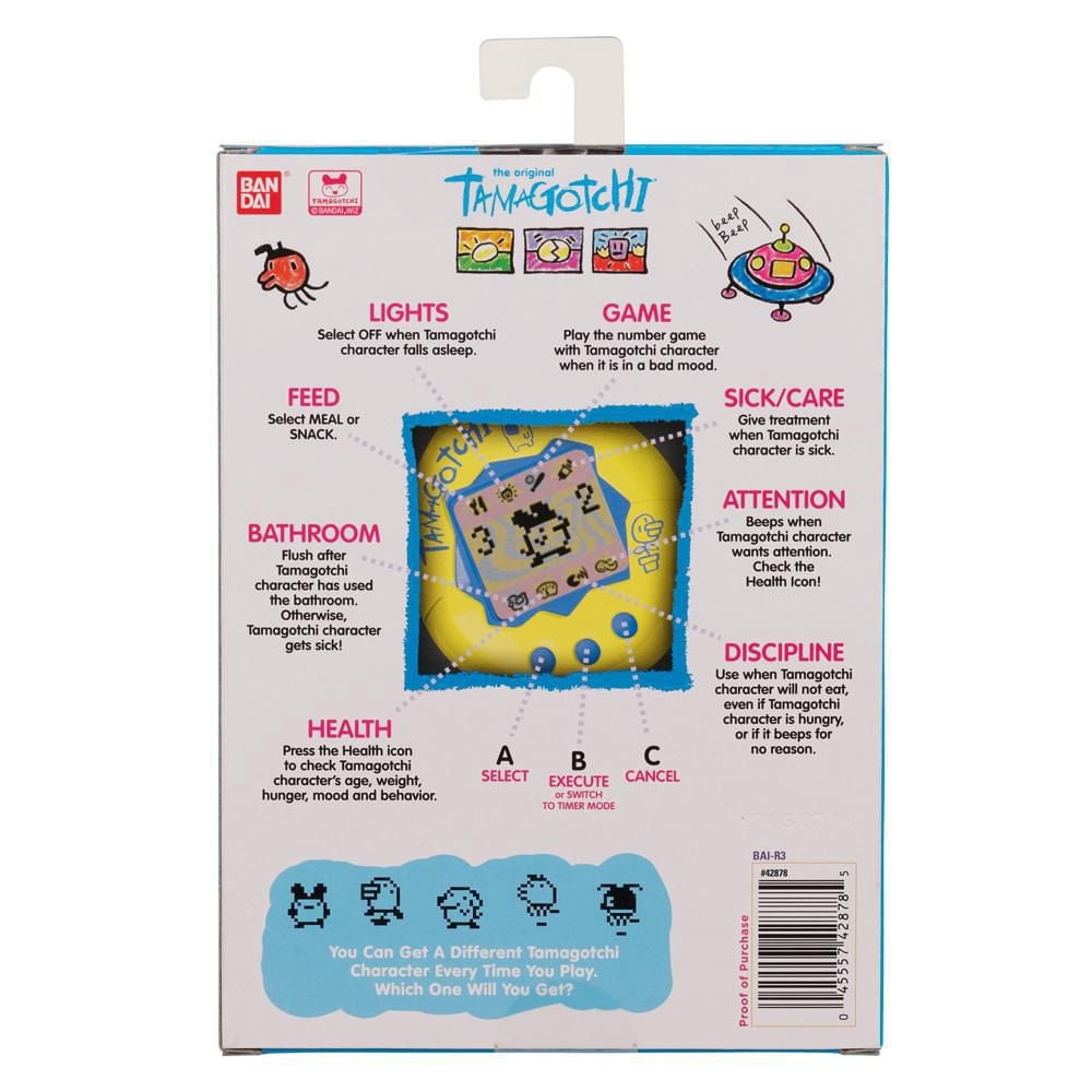 Tamagotchi original - Rayures de printemps