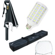 LINCO LED Softbox Lighting Kit 20x28 85W 5500K Photography Studio Lighting with Carrying Bag AM289