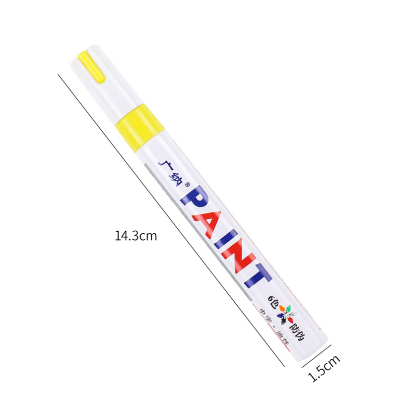 Colorful Paint Marker 12Pack Waterbased Paint Pen Soft Tip Brush Marker Pen for Writing