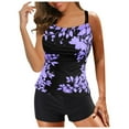 thumbnail image 1 of Débardeur pour Femmes Grand Bikini Ensemble Imprimé Numérique Sangle Réglable Maillot de Bain Divisé, 1 of 6