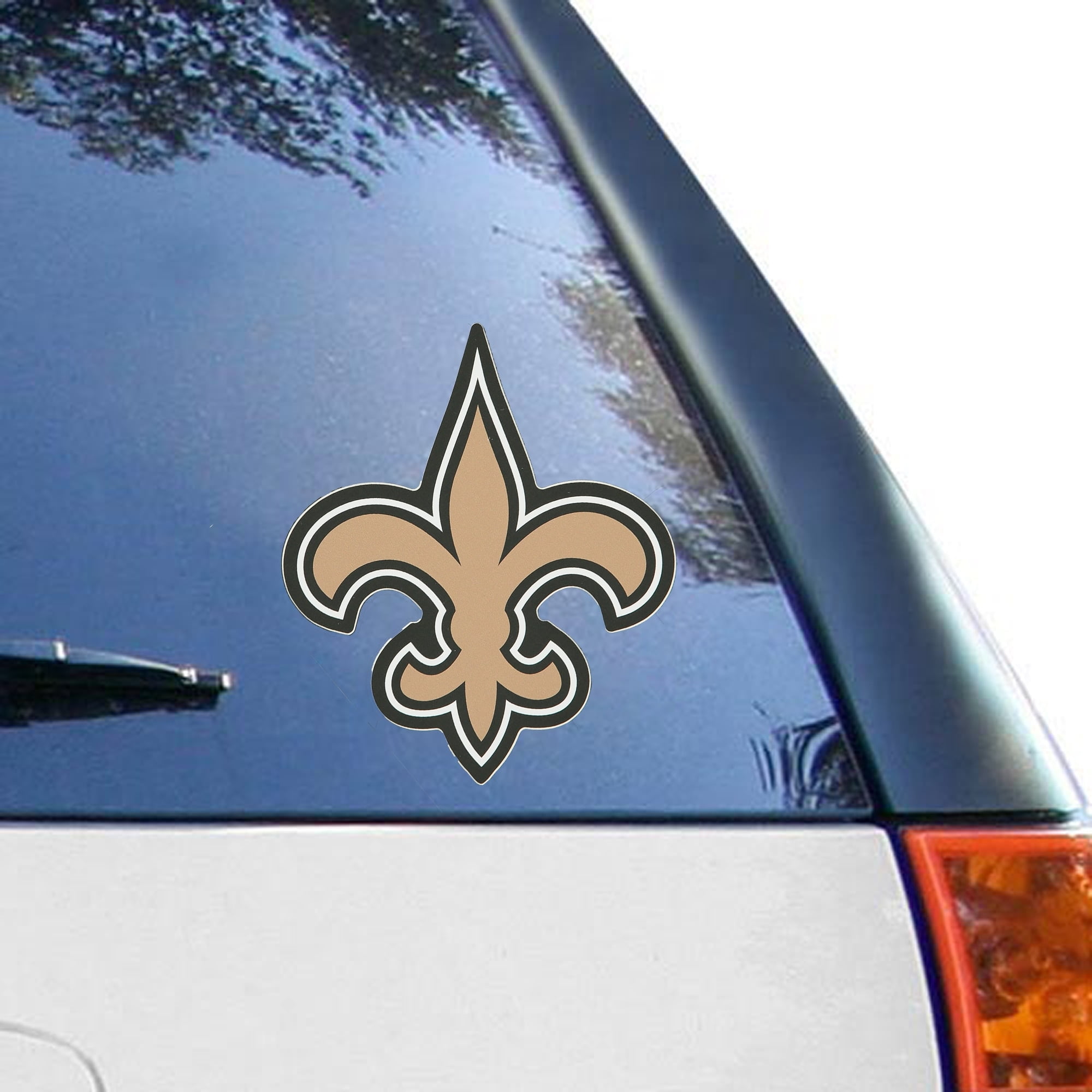 New Orlean for Life Sport Car Bumper Sticker Decal 5 X 5 hotprint Saint Football