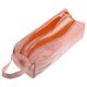 thumbnail image 2 of Estuche de lona de gran capacidad con doble capa y cremallera para cosméticos (rosa claro), 2 of 8