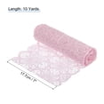 thumbnail image 2 of Unique Bargains Lace Ribbon 10 Yards 7 Inch Lace Flower Trim for Craft Headbands Wedding Pink, 2 of 5