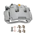 thumbnail image 3 of Detroit Axle - Front Left Driver Side Brake Caliper for Dodge Ram Dakota 1500 Classic, Disc Brake Caliper with Bracket Assembly Replacement, 3 of 8