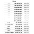 thumbnail image 2 of Solid Color Bed Hat Microfiber Elastic Thickened Sheets, Waterproof Bed Hat Set Hotel Solid Color Mattress Sheets, 2 of 5