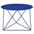 thumbnail image 2 of ACME Epidia Round Accent Table in Blue, 2 of 6