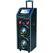 Portable Pa Speaker W/9" Karaoke Screen