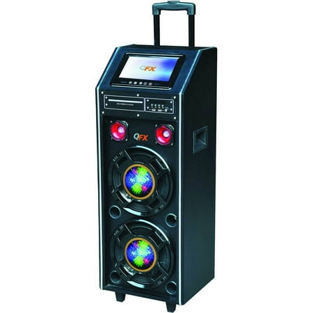 Portable Pa Speaker W/9" Karaoke Screen