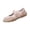 Pink, variant on Women's Minimalist Casual Shoes, Mary Jane Sneakers Flats Dressy Shoes for Women, Ballet Sneakers Wide Toe Box With Non Slip Retro Tennis Lightweight Maryjane Sneakers, White 8