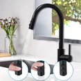 thumbnail image 2 of Pull Out Spray Shower Head Setting Kitchen Spare Replacement Tap Sprayer Black, 2 of 8