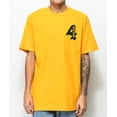 thumbnail image 4 of 4Hunnid YG Men's T-Shirt Cupid Short Sleeve Crewneck Tee (Small, Gold), 4 of 6