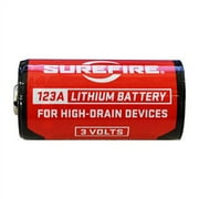 SureFire SF123A 3-Volt Lithium Battery-4-pack