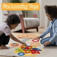 thumbnail image 5 of Juego de rompecabezas de madera para niños pequeños, juguete de clasificación de formas Montessori, 5 of 5