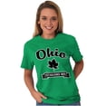 thumbnail image 4 of Ohio Cute Buckeye Leaf Souvenir Men's Graphic T Shirt Tees Brisco Brands S, 4 of 6
