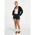 thumbnail image 2 of No Boundaries Ruched Side Bike Shorts, 4" Inseam, Women’s XXS-XXL, 2 of 5