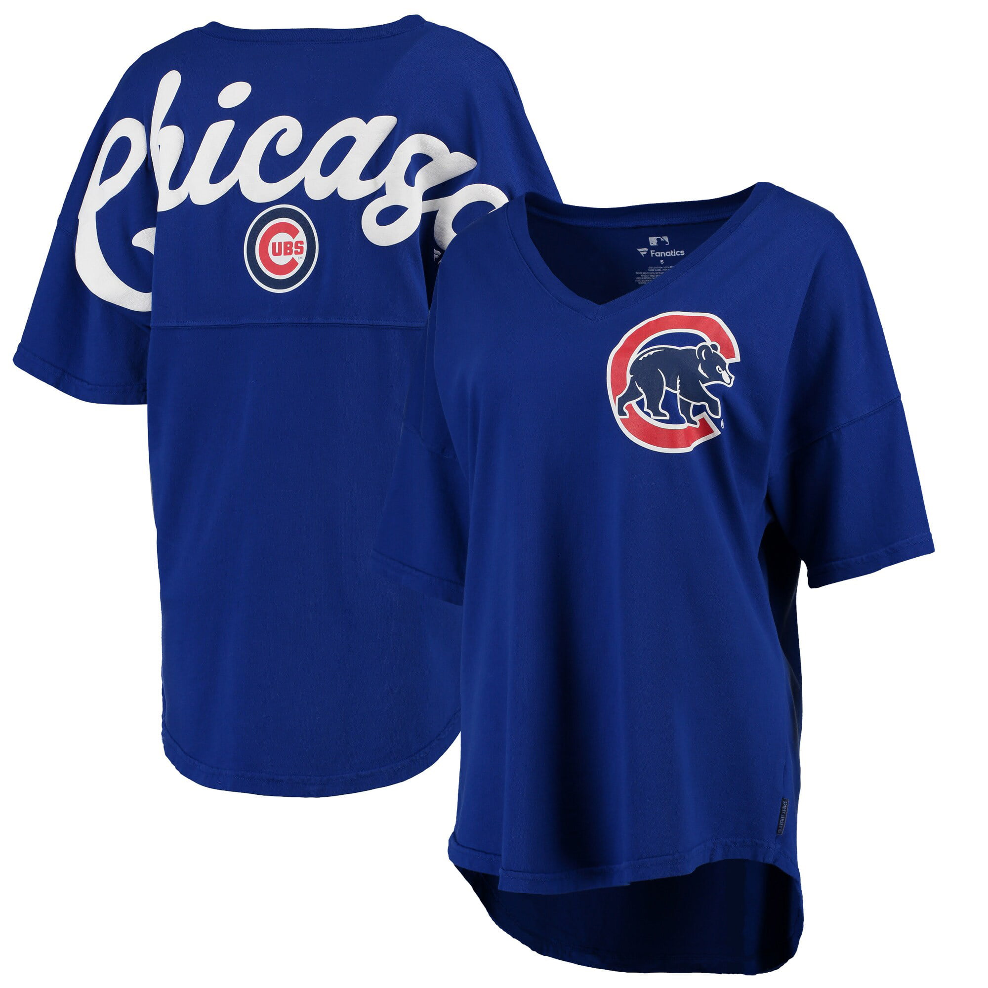 chicago cubs women's button up jersey