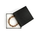 thumbnail image 7 of Prestige and Fancy Jewelry Box, Luxurious Jewelry Gift Box 3.5 x 3.5 x 1, 96 pack for Bracelets, Necklace, Pearls Keychains Cotton Filled Small Cardboard gift boxes with lids, Silver Black, 7 of 7