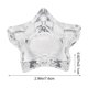 thumbnail image 3 of Candelabro de cristal con forma de pentagrama, decoración romántica para el hogar, recipiente transparente vintage para velas, decoración para la mesa del hogar., 3 of 6
